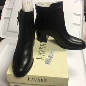 Ralph Lauren leather ankleboots